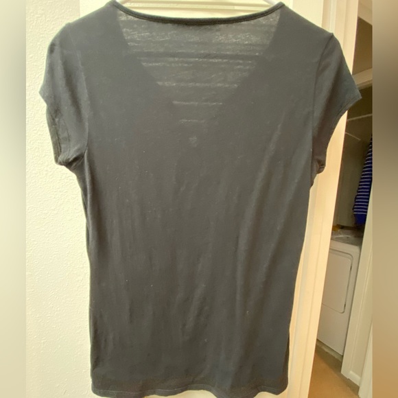 🖤💛Tahari • black top • EUC - Picture 6 of 6